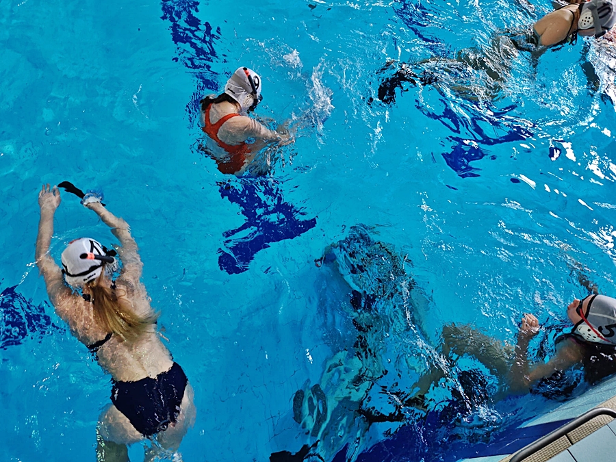 Hokej pod wodą Walenie Siemianowice Śląskie Finał WOŚP w Rudzie Śląskiej 25 I 2026